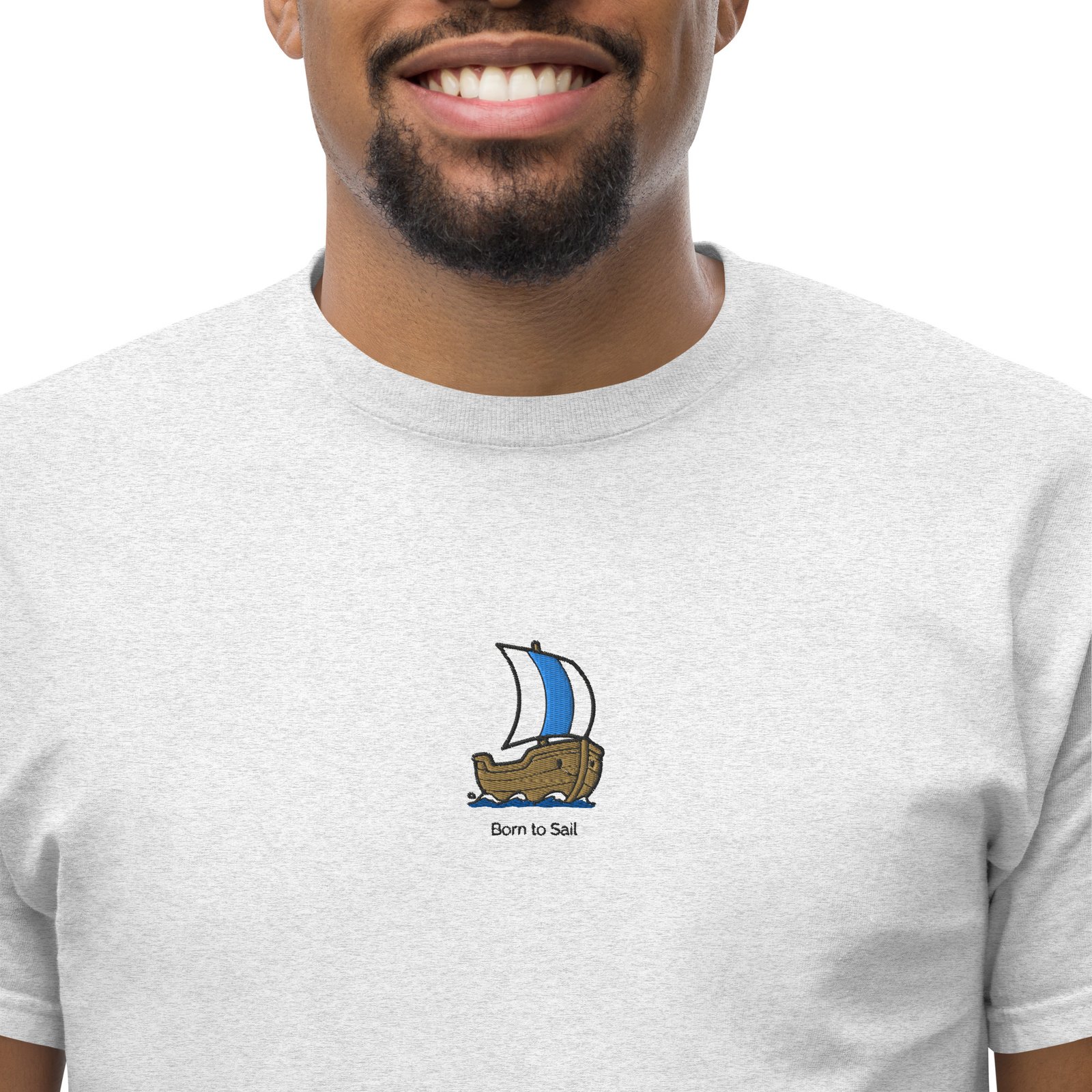 CAMISETA BARCO BORN TO SAIL - Imagen 7