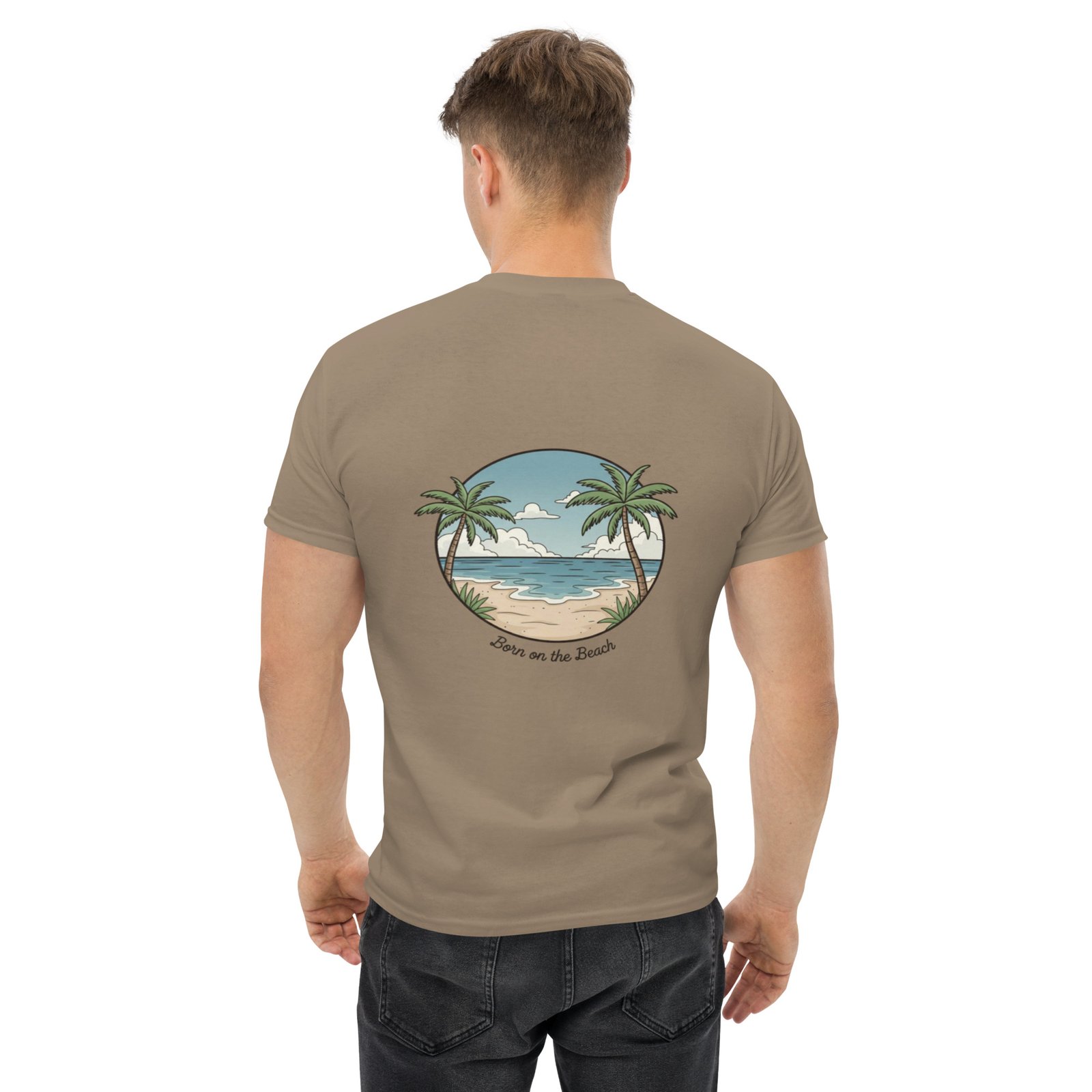 CAMISETA BORN ON THE BEACH - Imagen 4