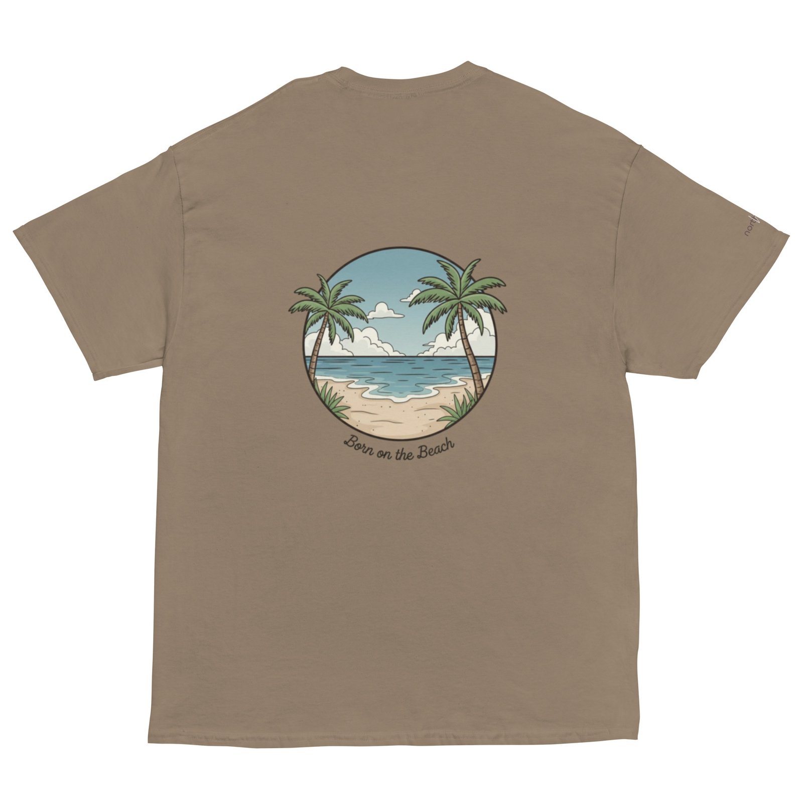 CAMISETA BORN ON THE BEACH