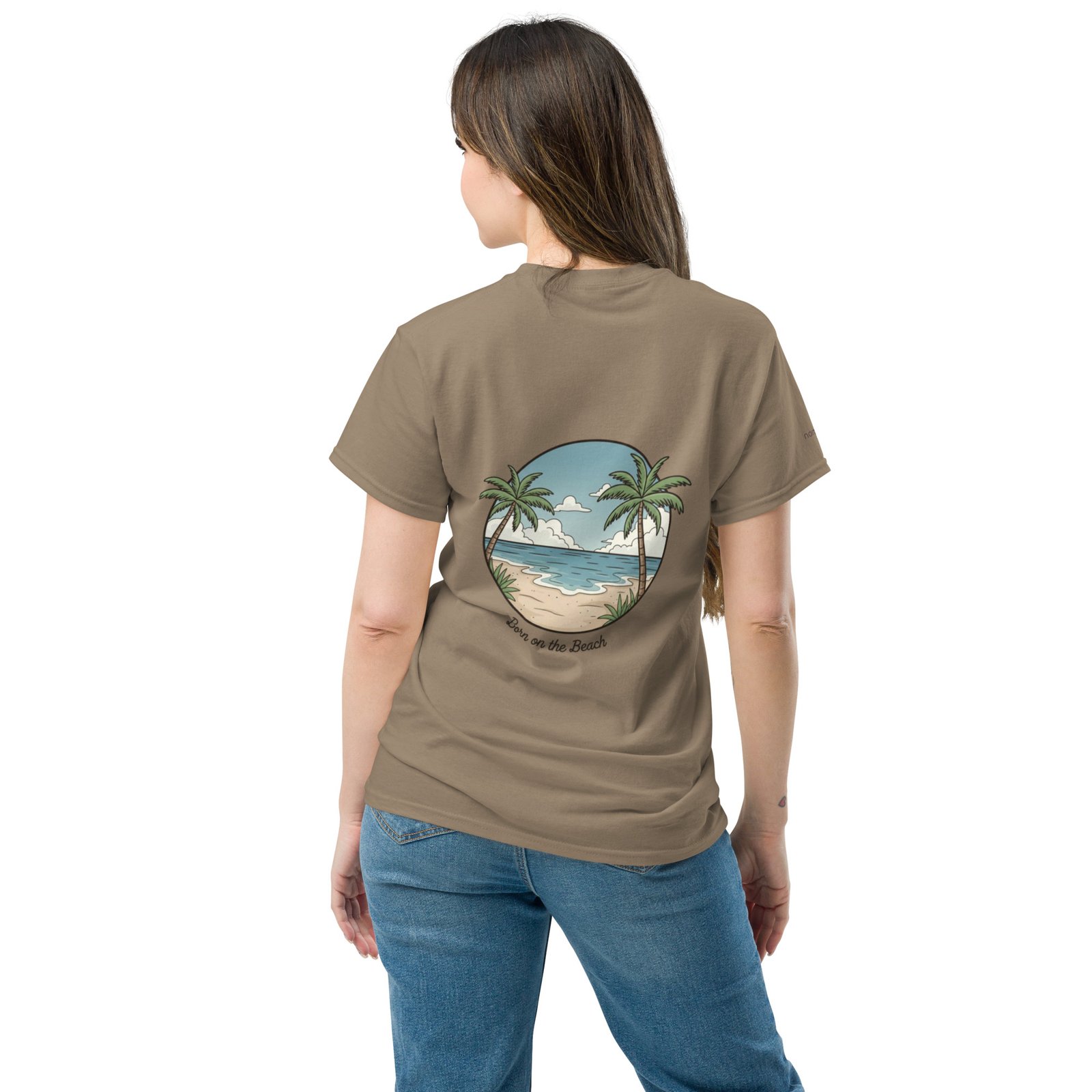 CAMISETA BORN ON THE BEACH - Imagen 5