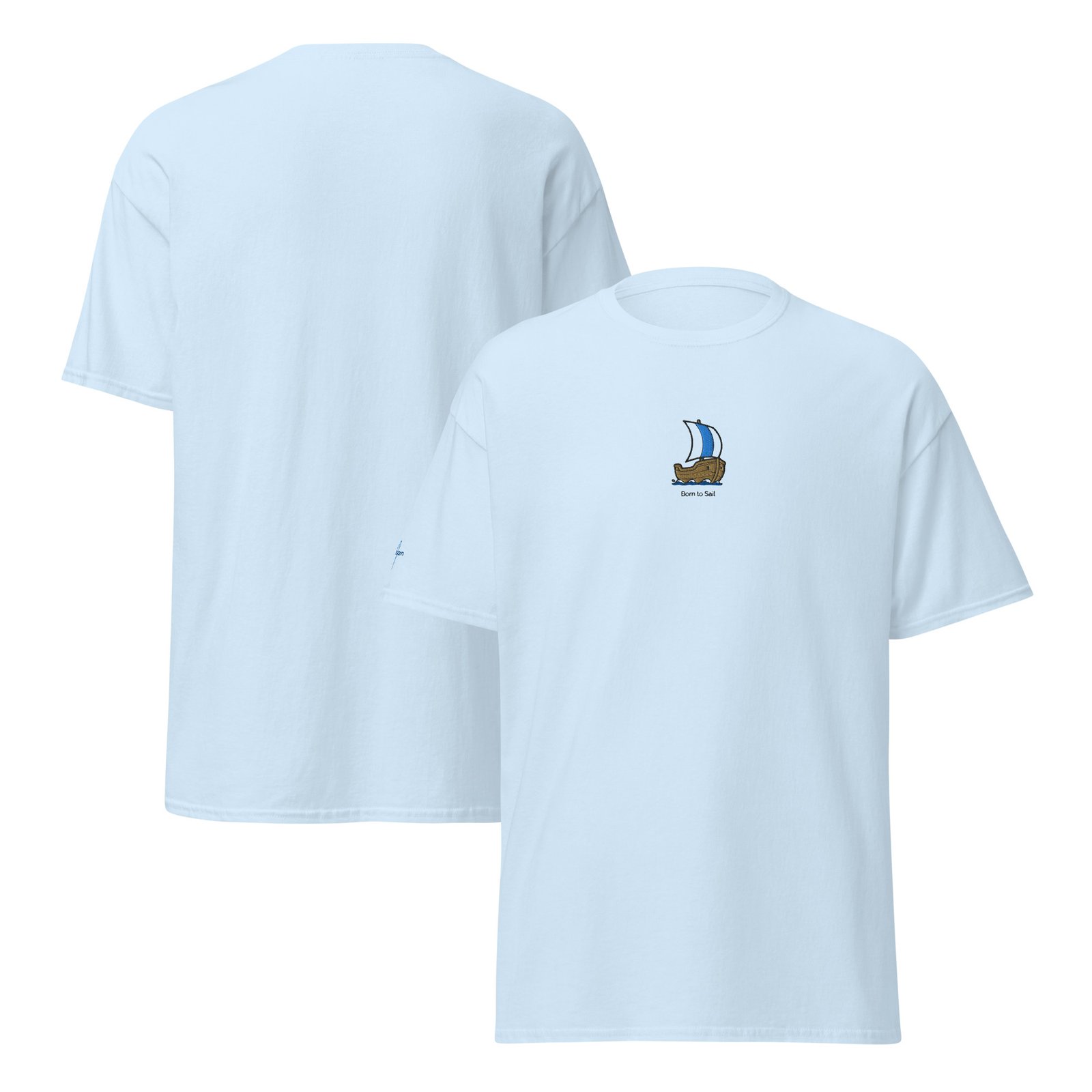 CAMISETA BARCO BORN TO SAIL - Imagen 2