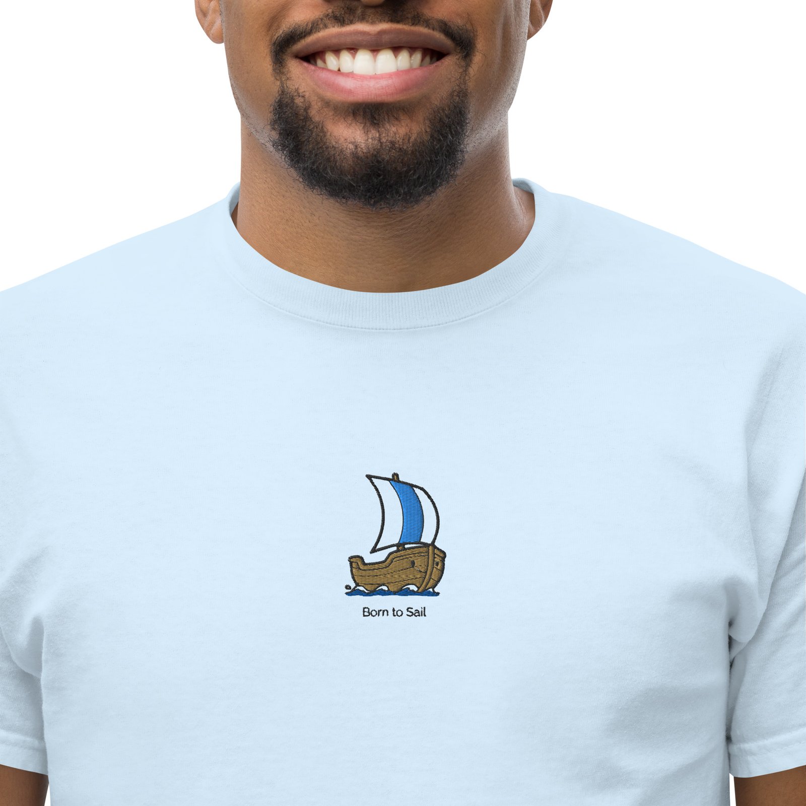CAMISETA BARCO BORN TO SAIL - Imagen 4