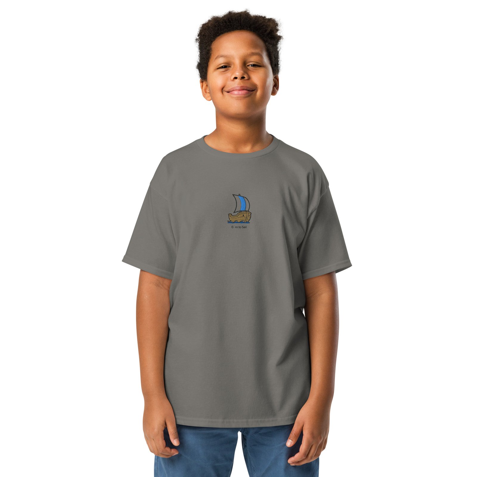 CAMISETA BARCO BORN TO SAIL KIDS - Imagen 13