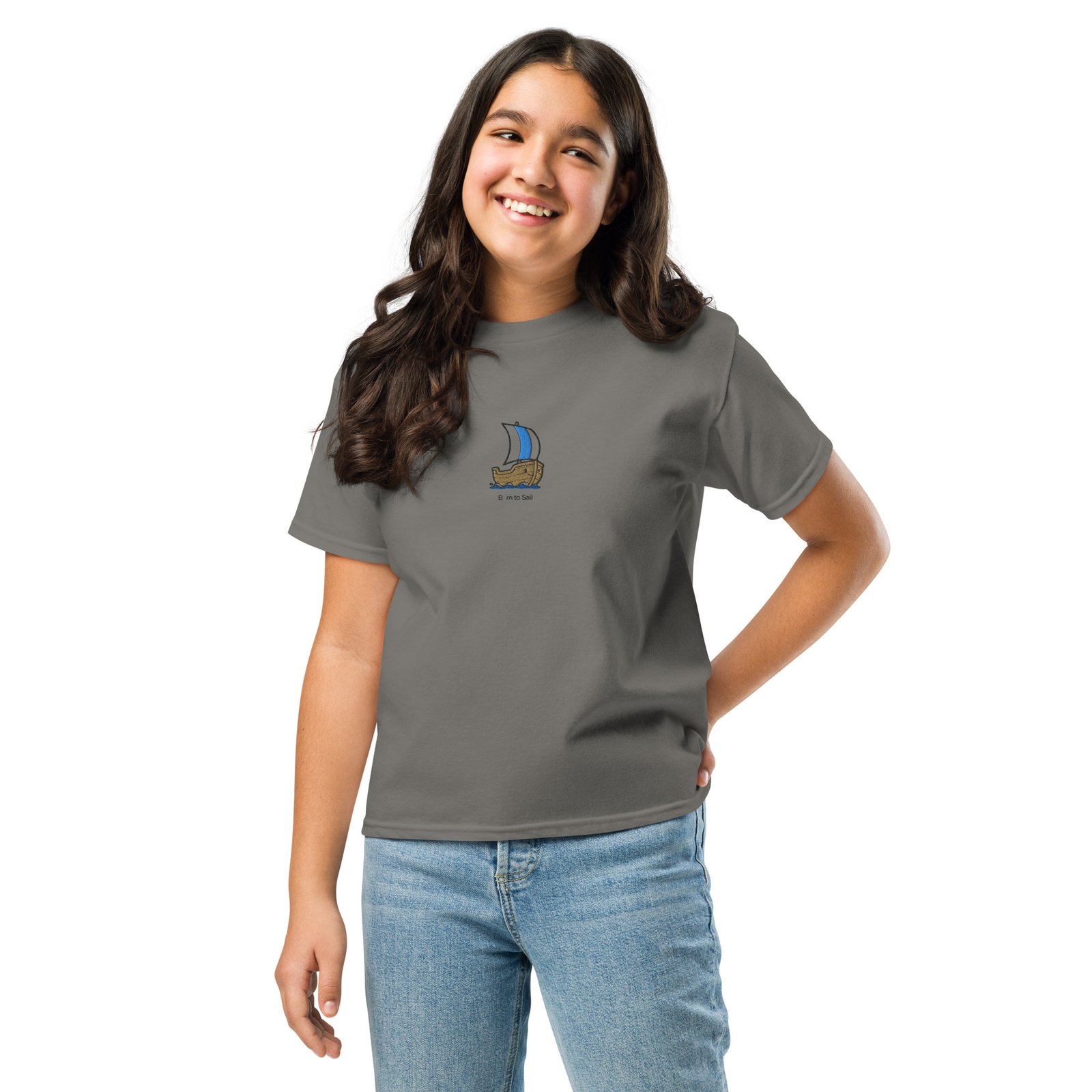 CAMISETA BARCO BORN TO SAIL KIDS - Imagen 14