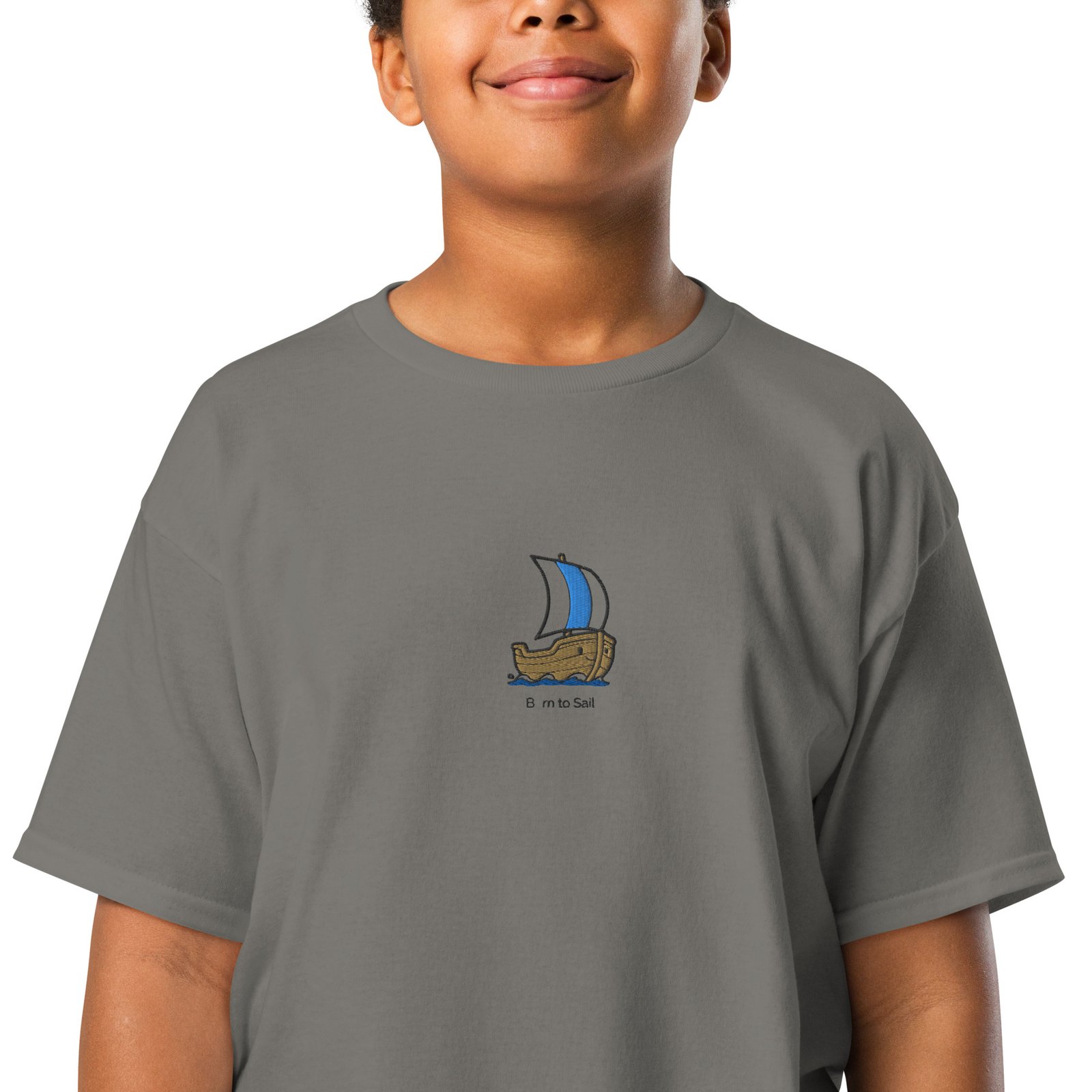 CAMISETA BARCO BORN TO SAIL KIDS - Imagen 12