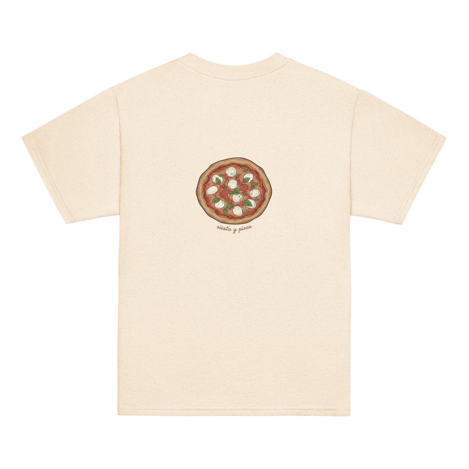 CAMISETA SIESTA Y PIZZA - Imagen 2