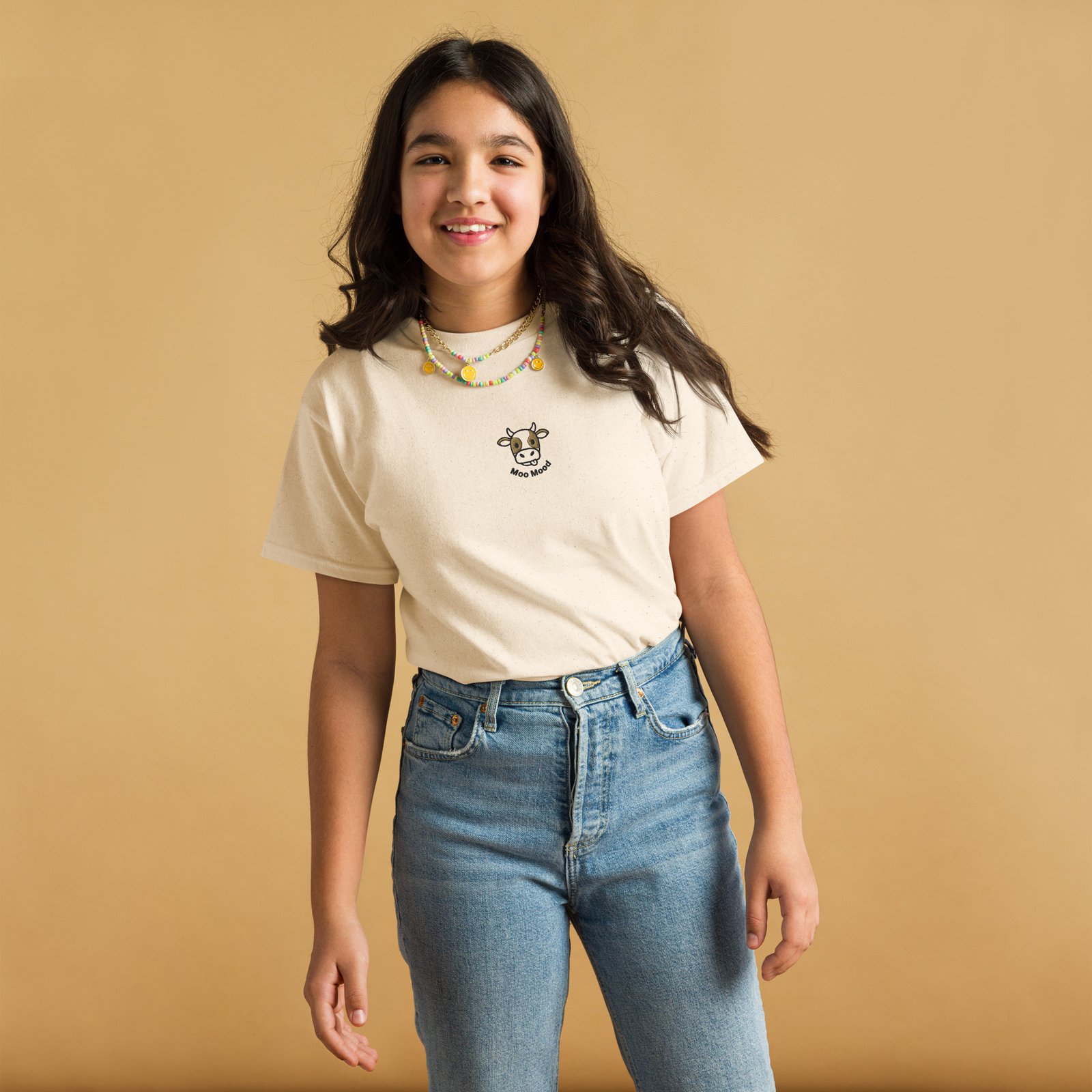 CAMISETA VACA MOO MOOD KIDS - Imagen 2