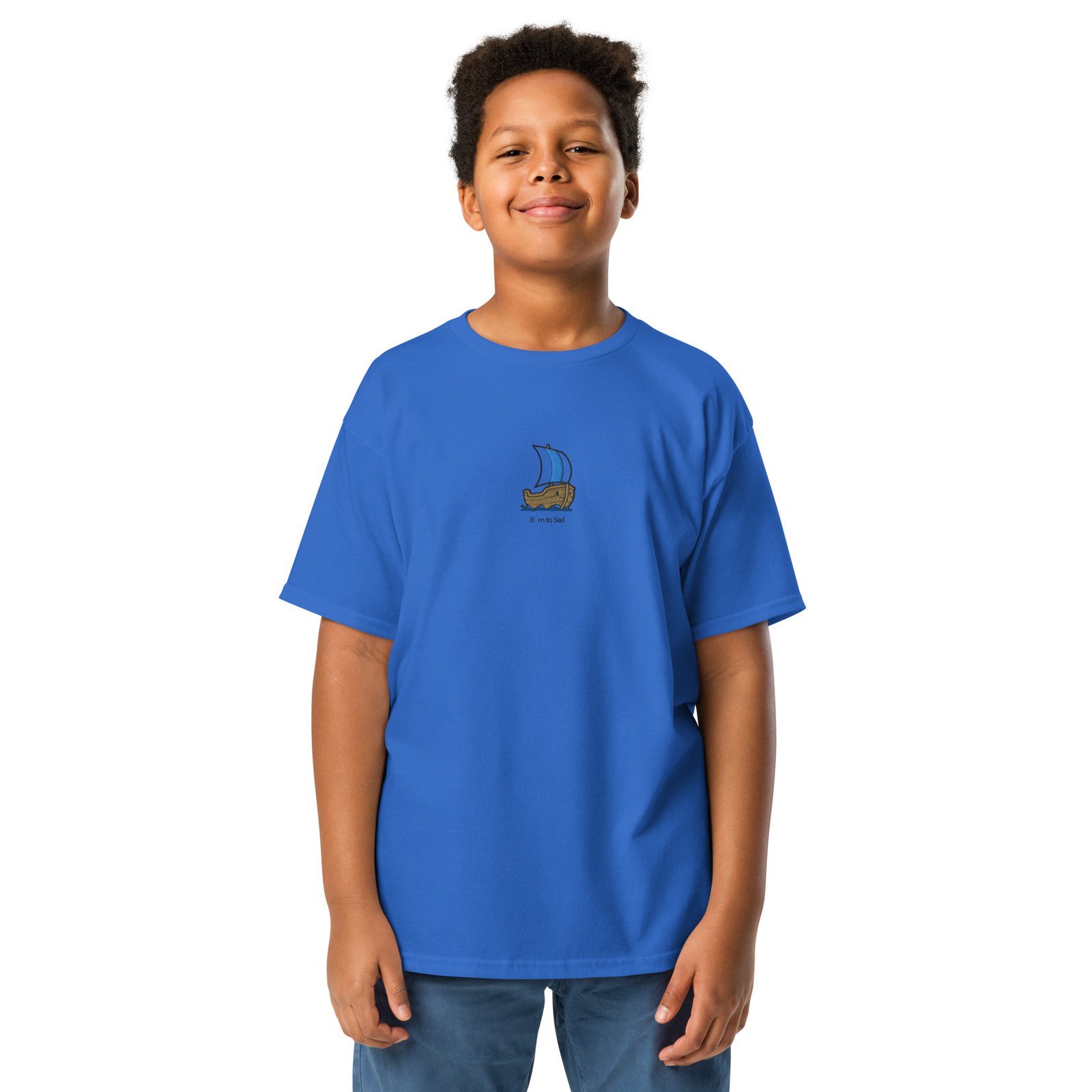 CAMISETA BARCO BORN TO SAIL KIDS - Imagen 8