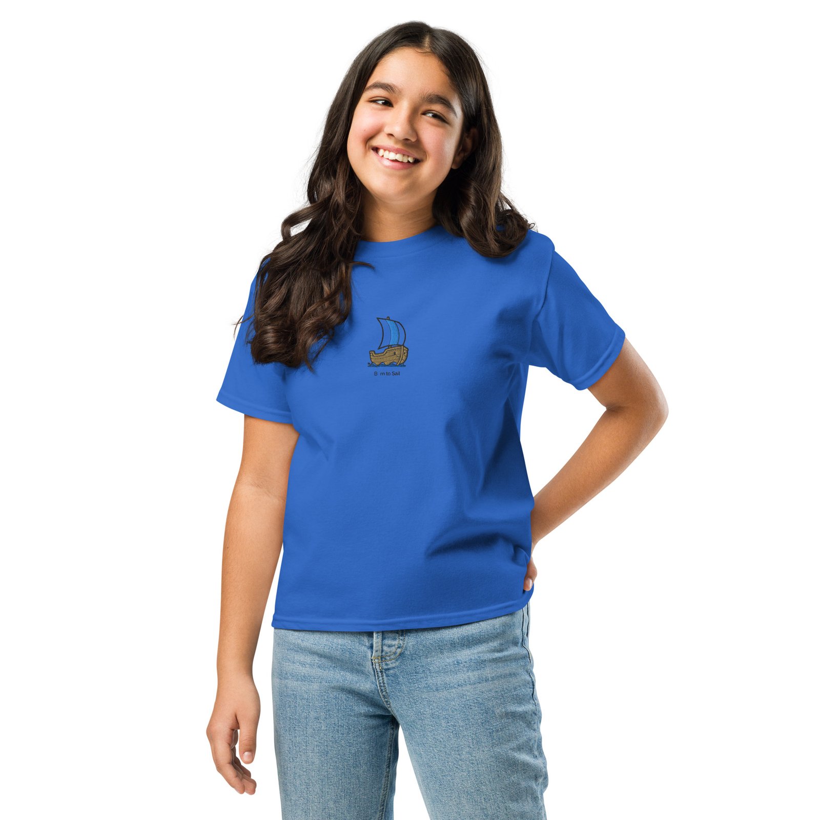 CAMISETA BARCO BORN TO SAIL KIDS - Imagen 9