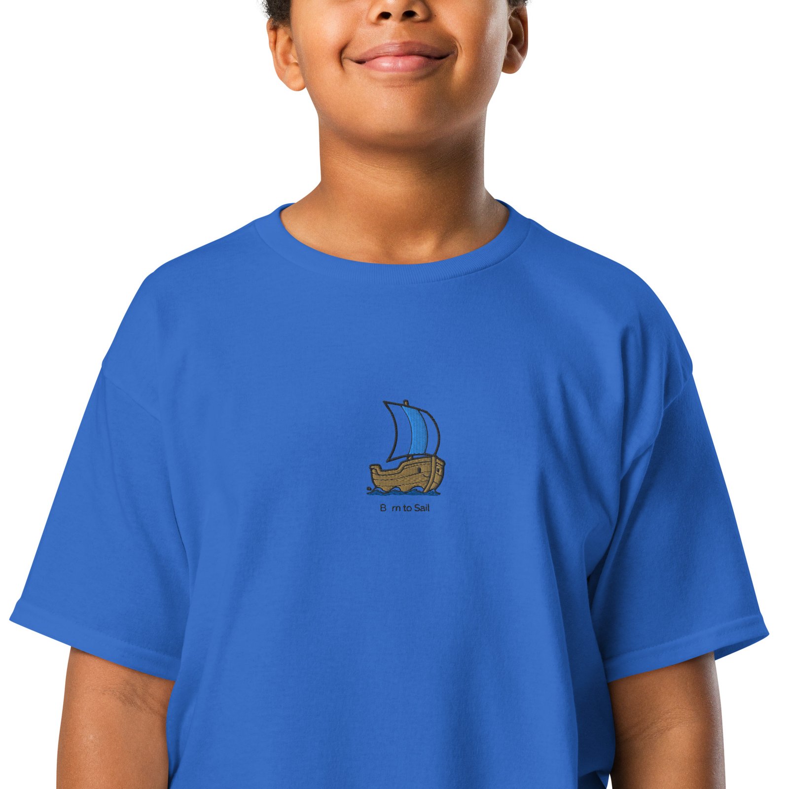 CAMISETA BARCO BORN TO SAIL KIDS - Imagen 7