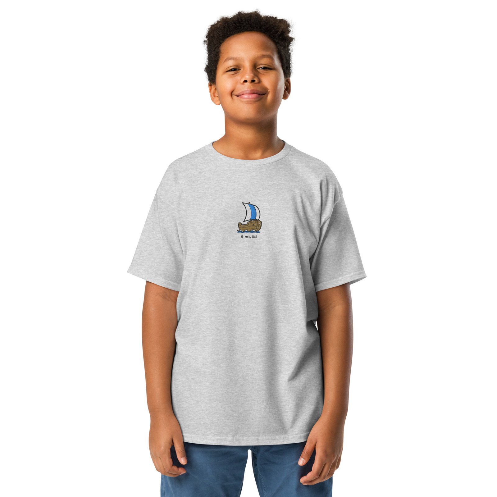 CAMISETA BARCO BORN TO SAIL KIDS - Imagen 18