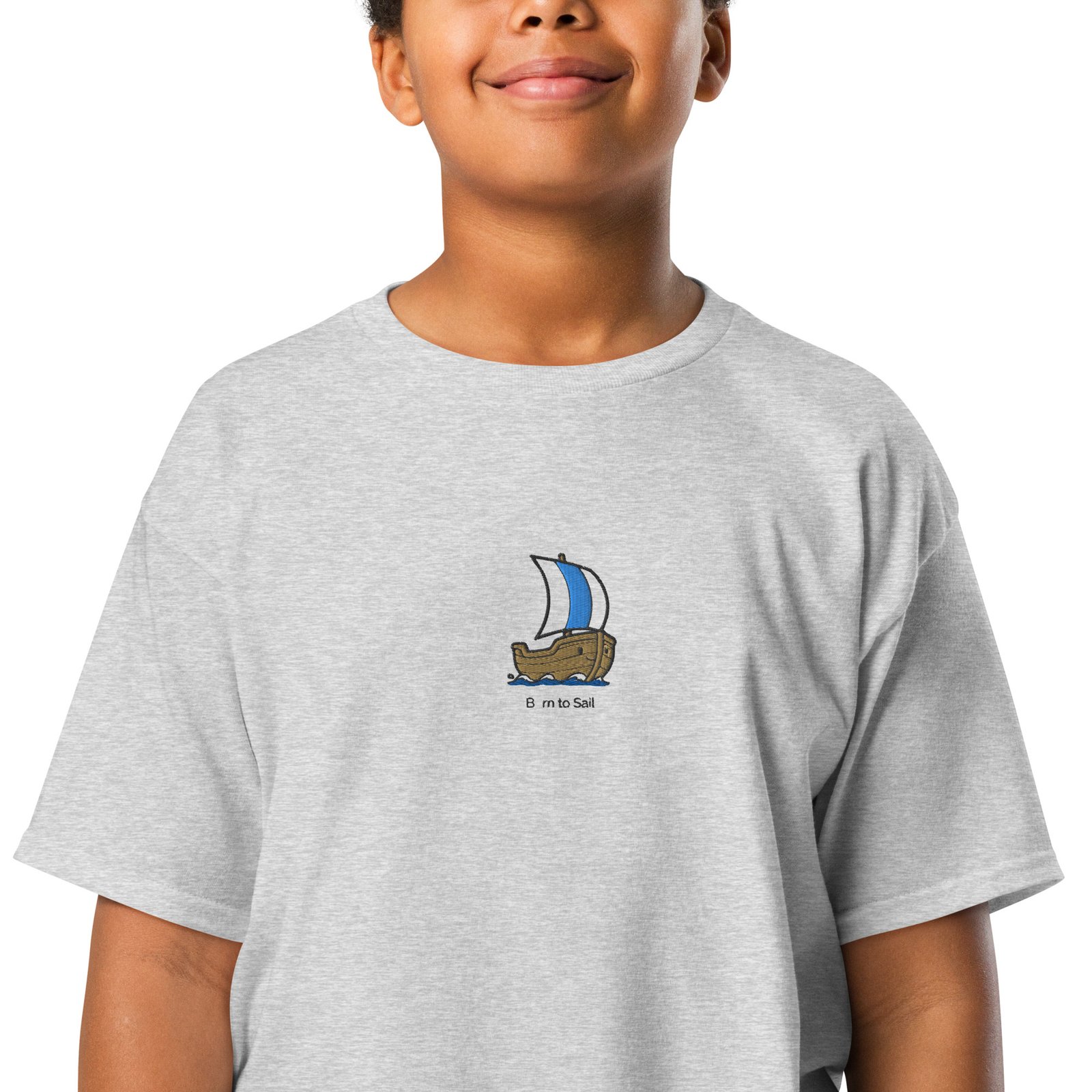 CAMISETA BARCO BORN TO SAIL KIDS - Imagen 17