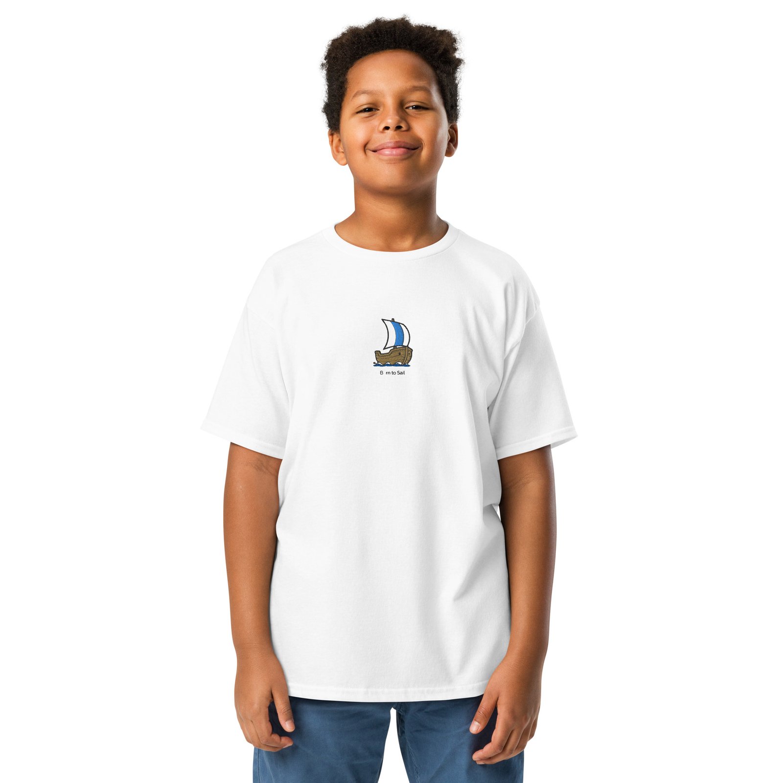 CAMISETA BARCO BORN TO SAIL KIDS - Imagen 23