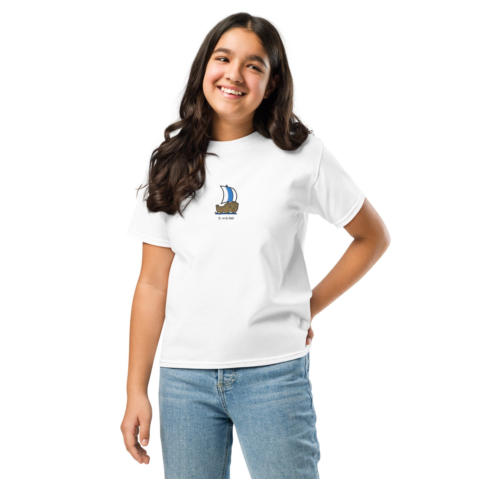 CAMISETA BARCO BORN TO SAIL KIDS - Imagen 24