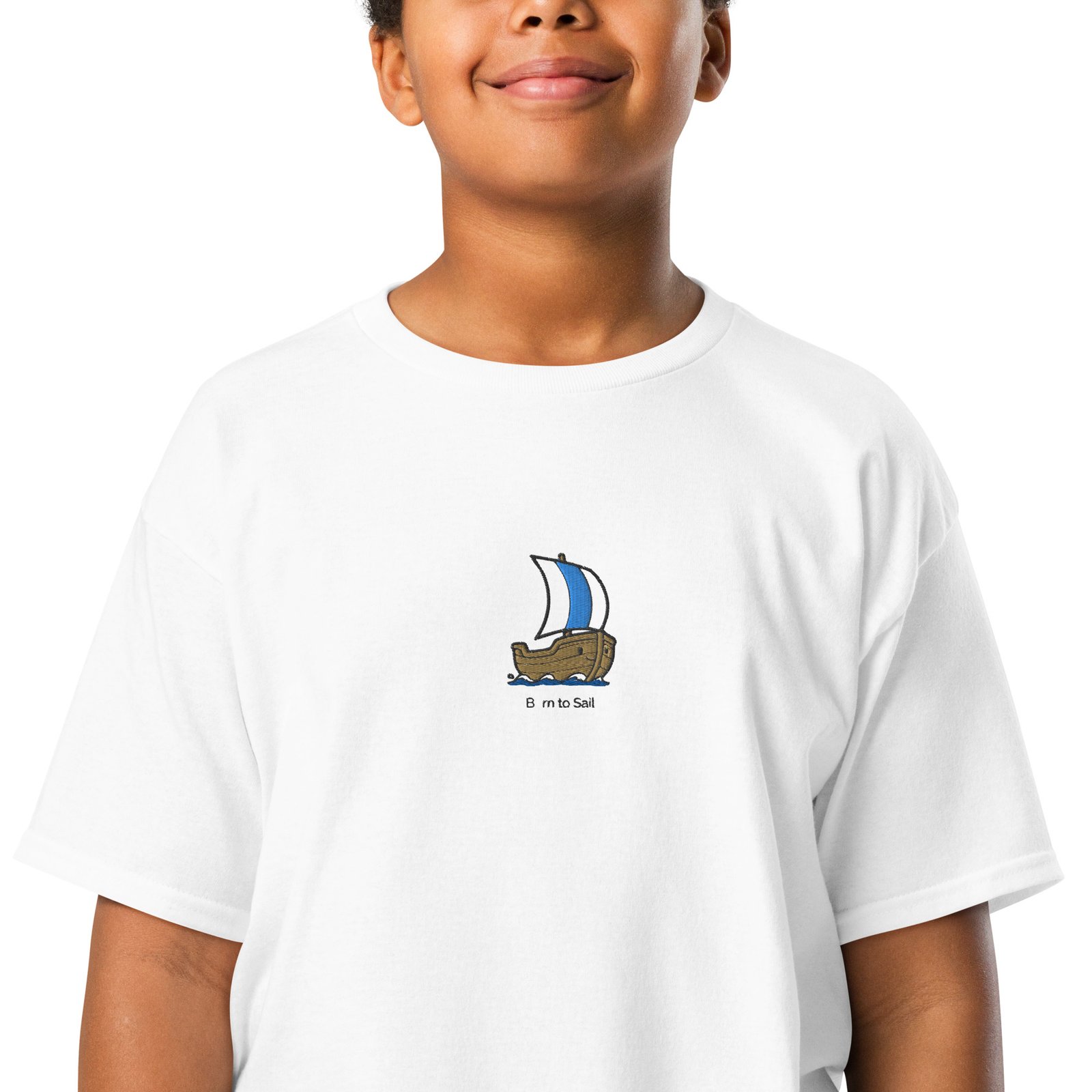 CAMISETA BARCO BORN TO SAIL KIDS - Imagen 22