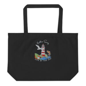 ECOBOLSA XL NEGRA LIFE BY THE SEA