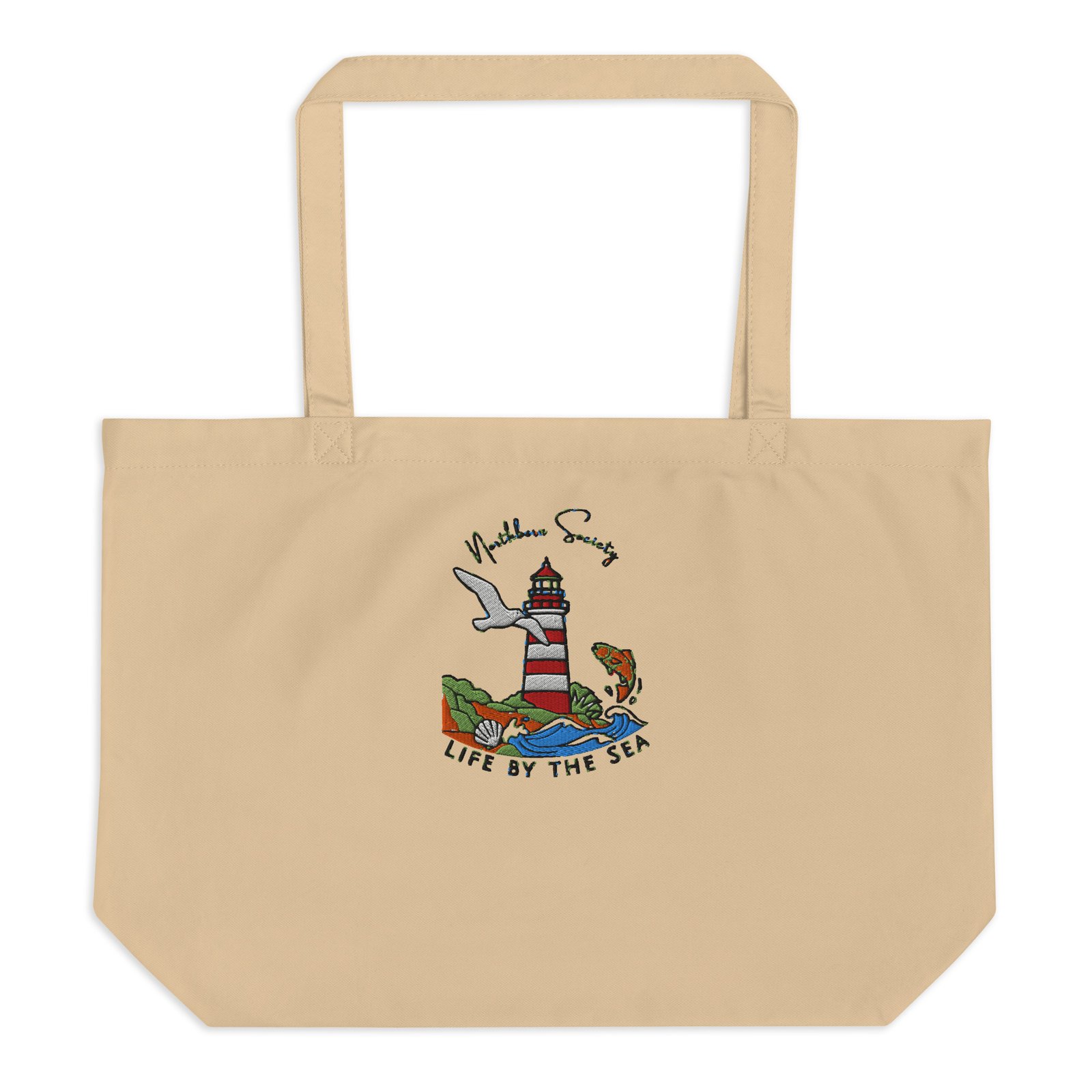 ECOBOLSA XL BEIGE LIFE BY THE SEA