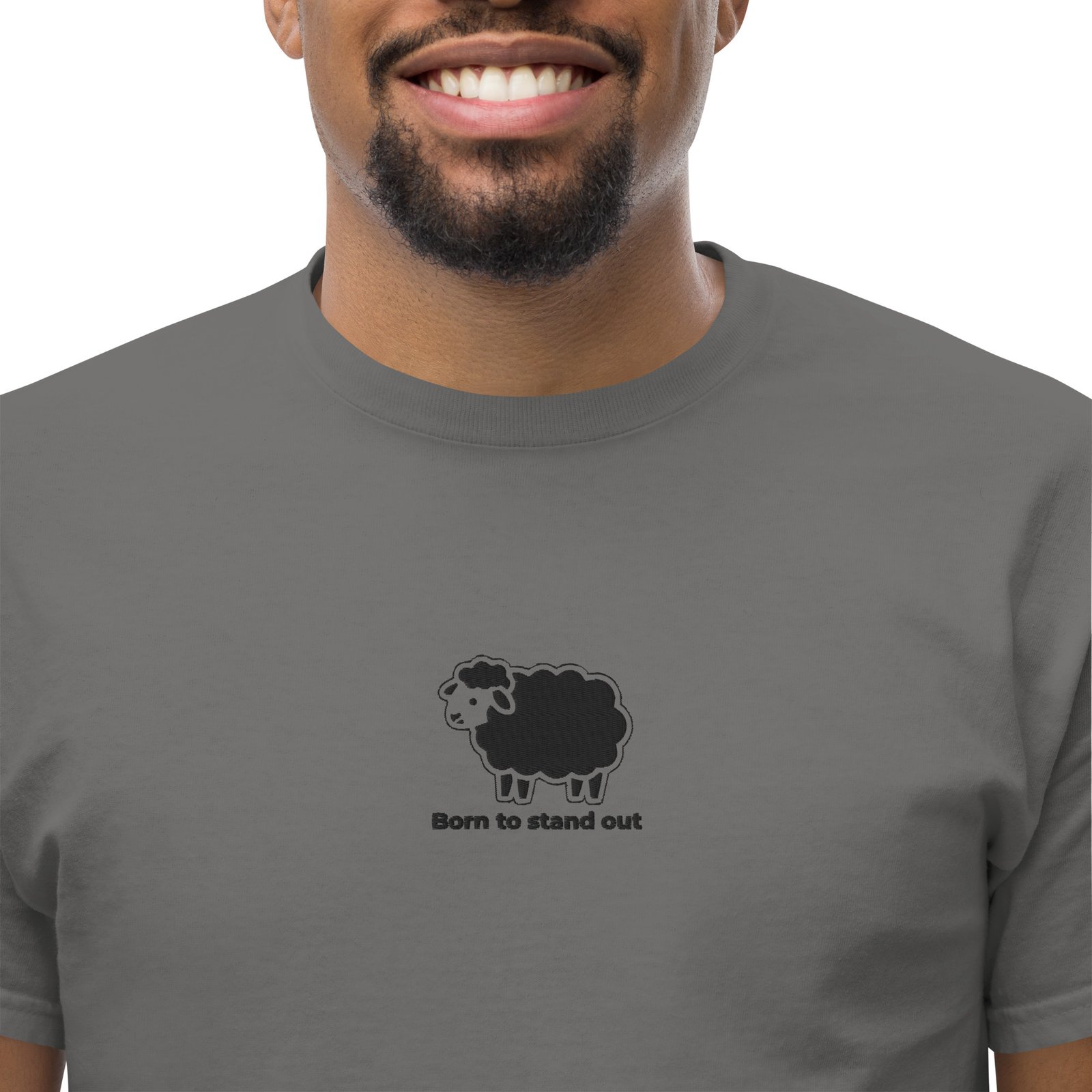CAMISETA OVEJA BORN TO STAND OUT - Imagen 2