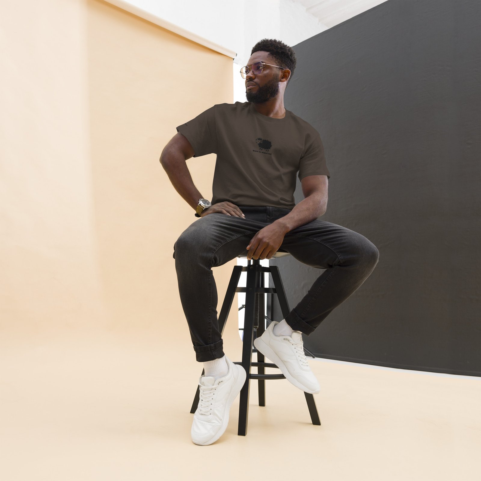 CAMISETA OVEJA BORN TO STAND OUT - Imagen 10