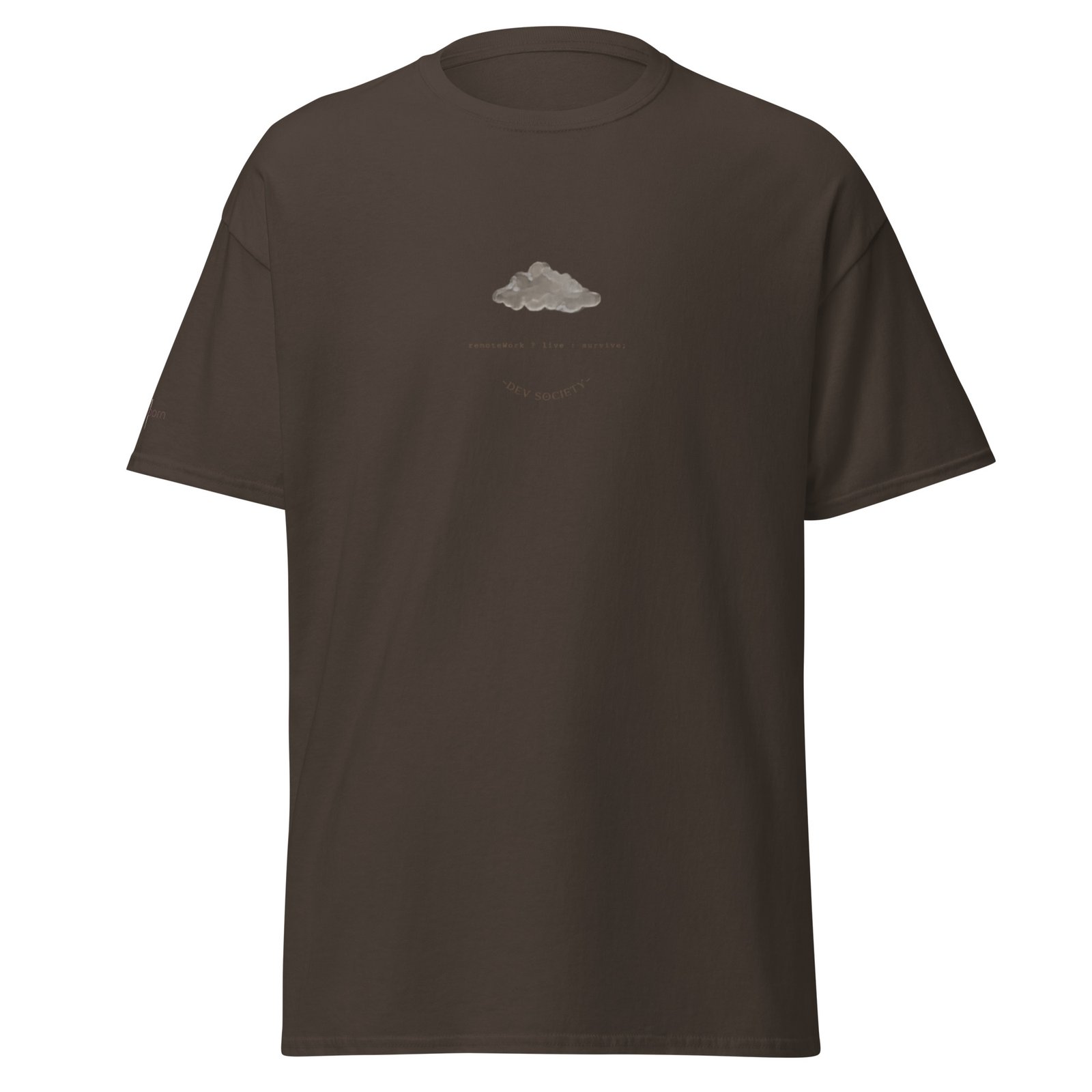 CAMISETA NUBE DEV SOCIETY