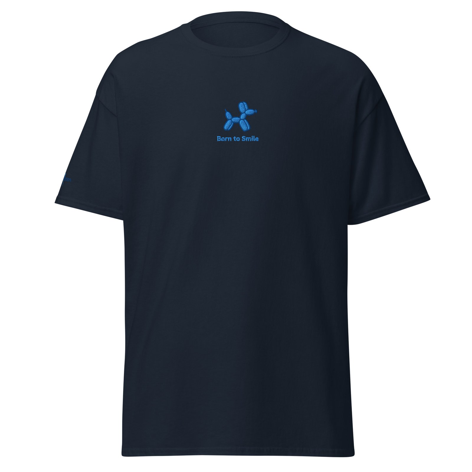 CAMISETA PERRO GLOBO AZUL BORN TO SMILE - Imagen 3