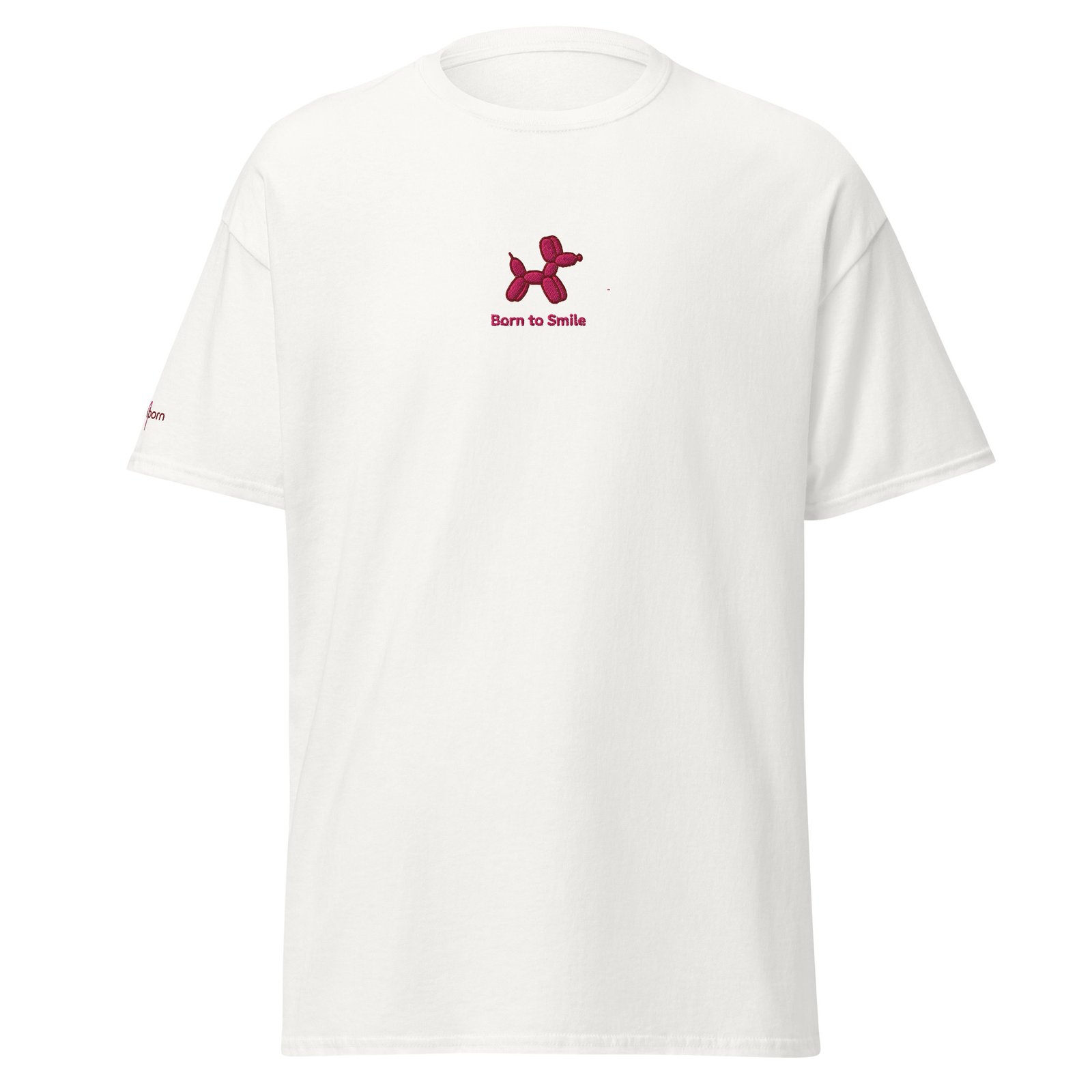 CAMISETA PERRO GLOBO ROSA BORN TO SMILE - Imagen 13