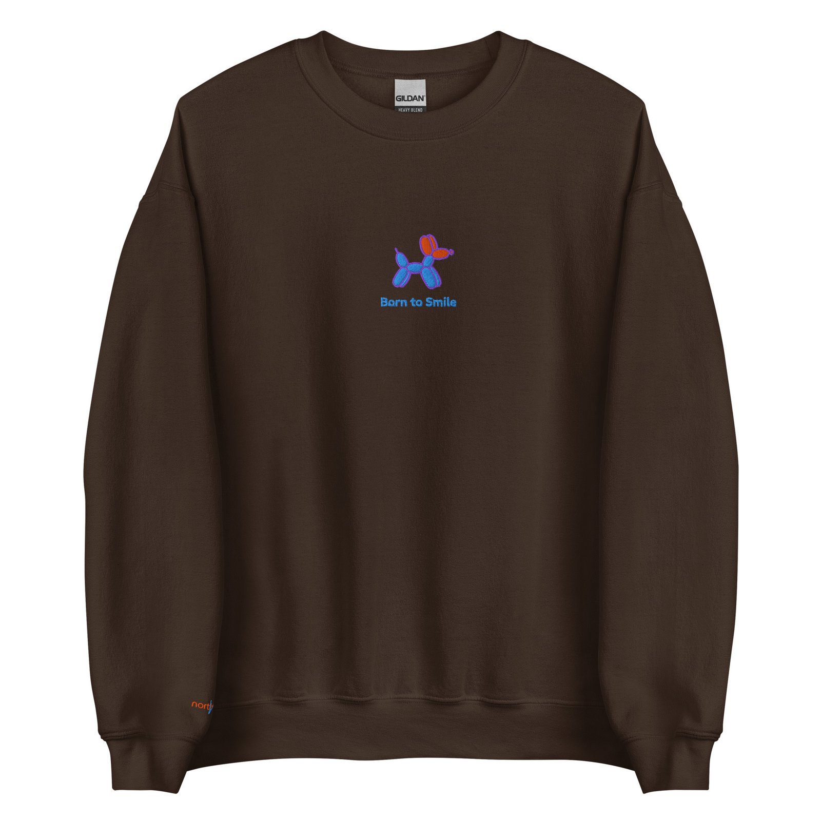 SUDADERA PERRO GLOBO AZUL BORN TO SMILE - Imagen 4