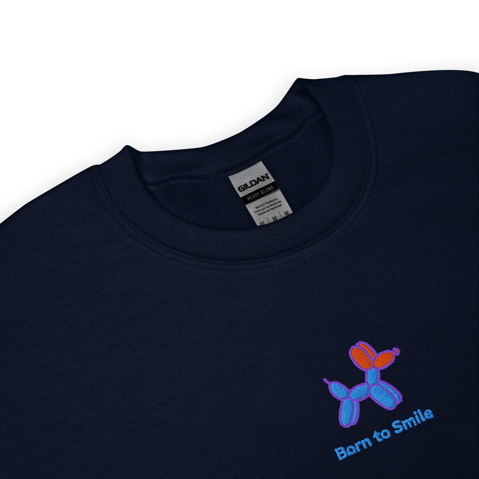 SUDADERA PERRO GLOBO AZUL BORN TO SMILE - Imagen 2