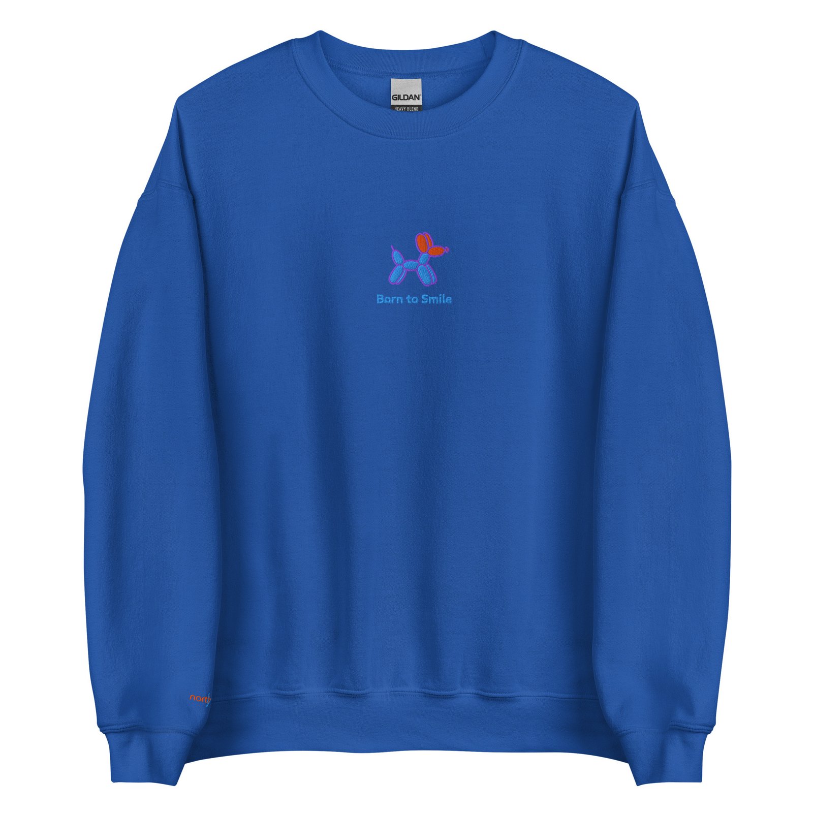 SUDADERA PERRO GLOBO AZUL BORN TO SMILE - Imagen 8