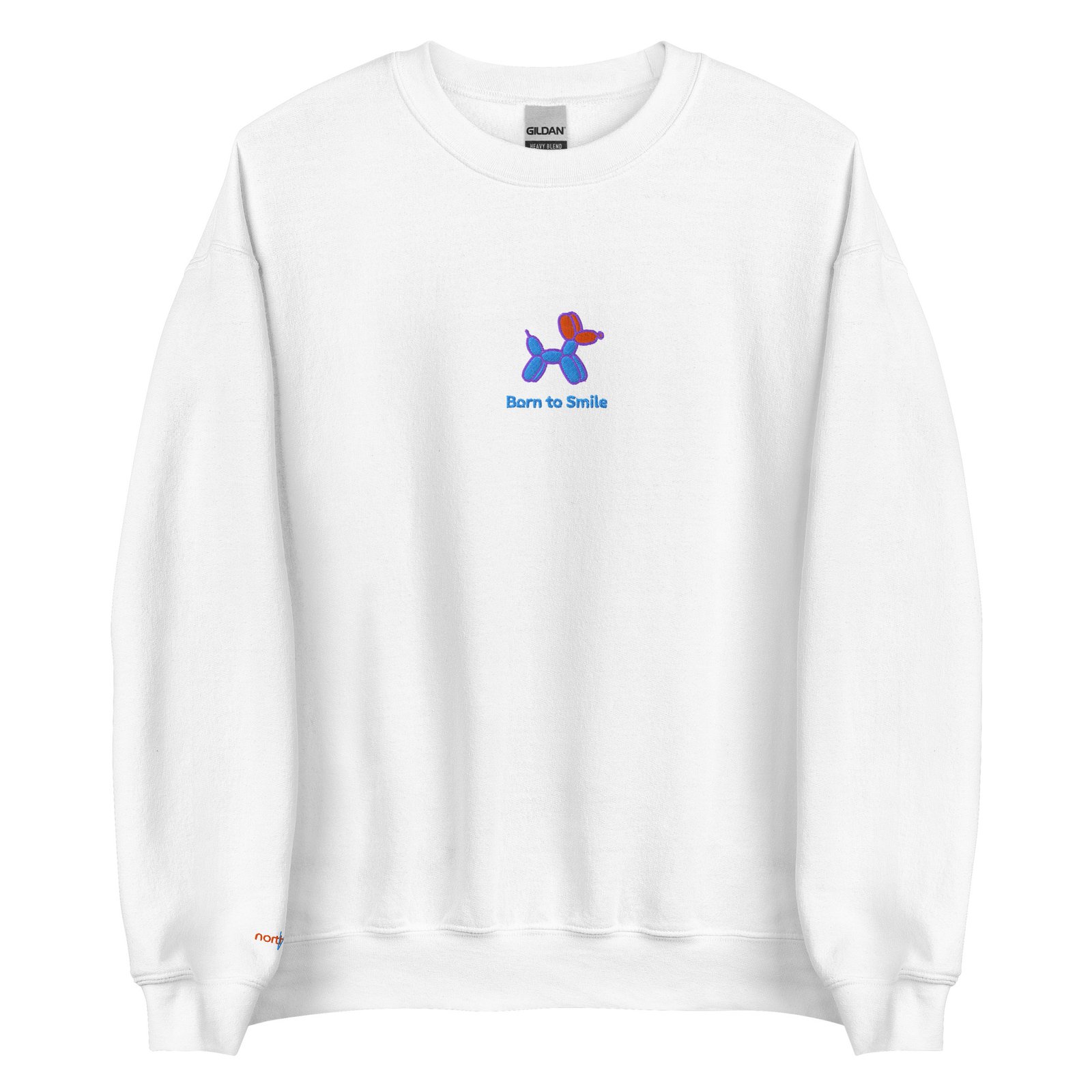 SUDADERA PERRO GLOBO AZUL BORN TO SMILE - Imagen 16