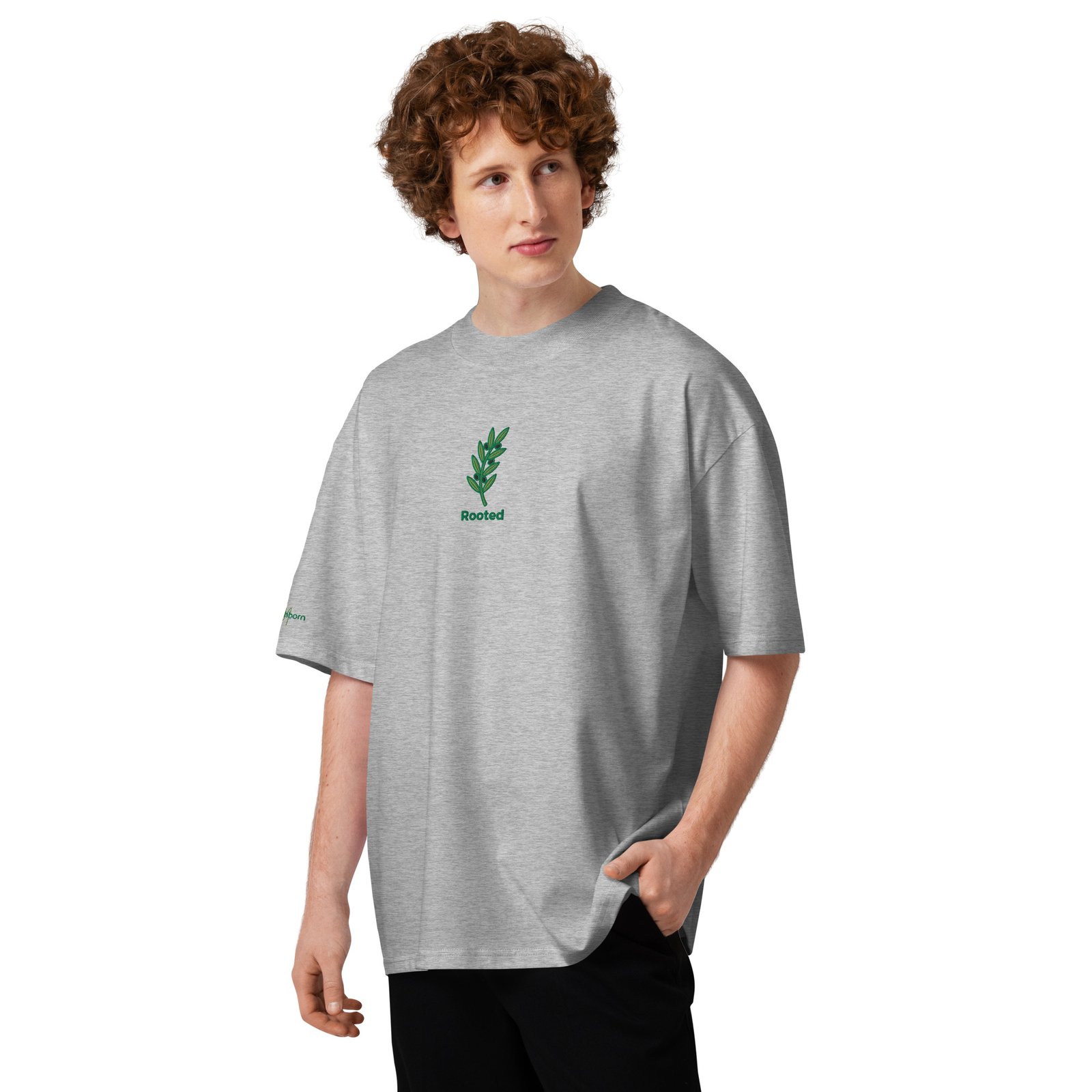 CAMISETA OLIVO ROOTED - Imagen 9