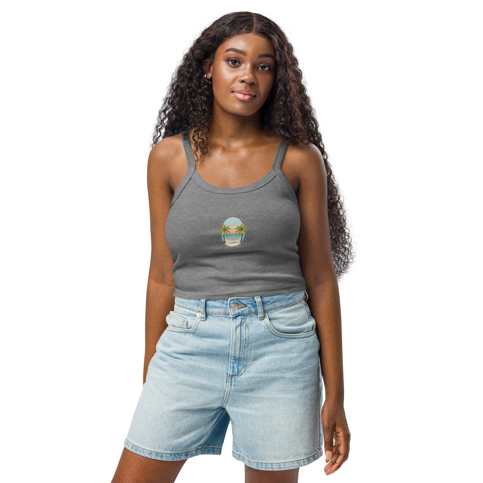 CAMISETA TIRANTES BORN ON THE BEACH - Imagen 7