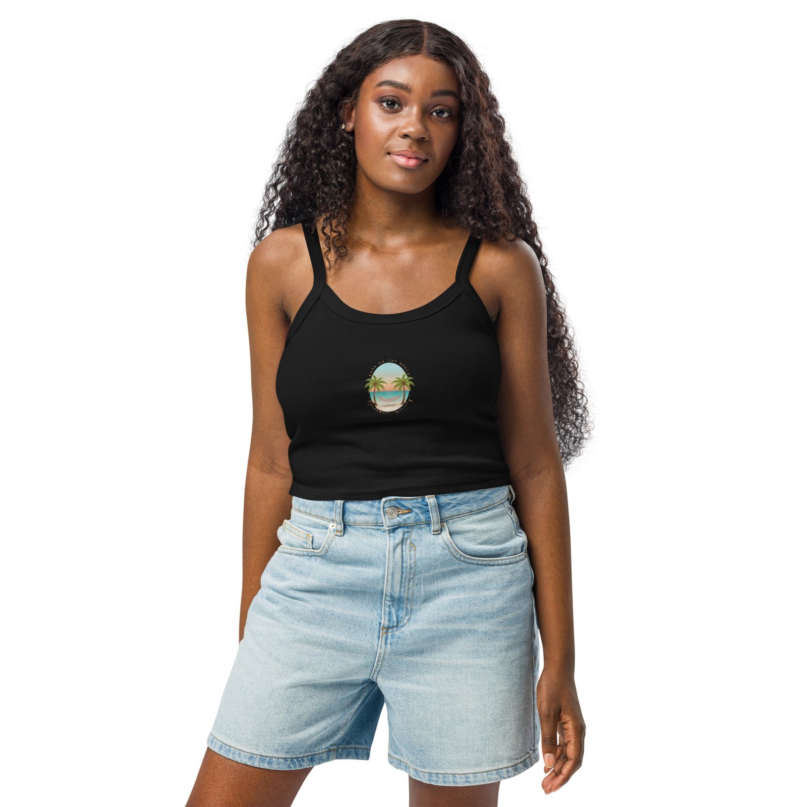 CAMISETA TIRANTES BORN ON THE BEACH - Imagen 4
